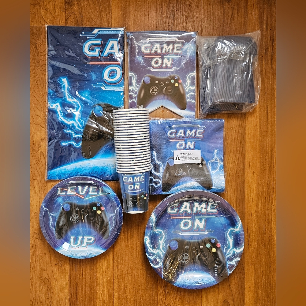 Game On Party Supplies Set